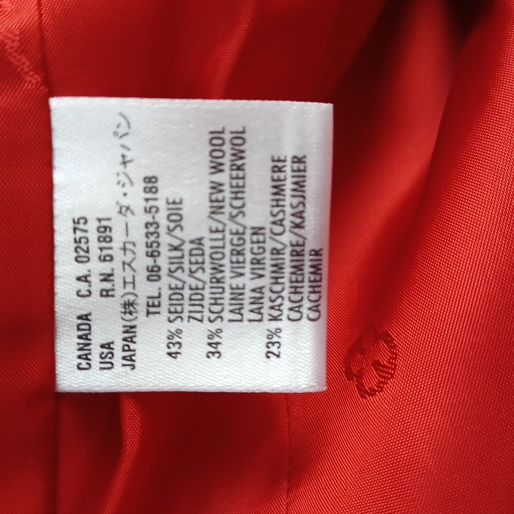 ESCADA Red Blazer - Picture 5 of 5